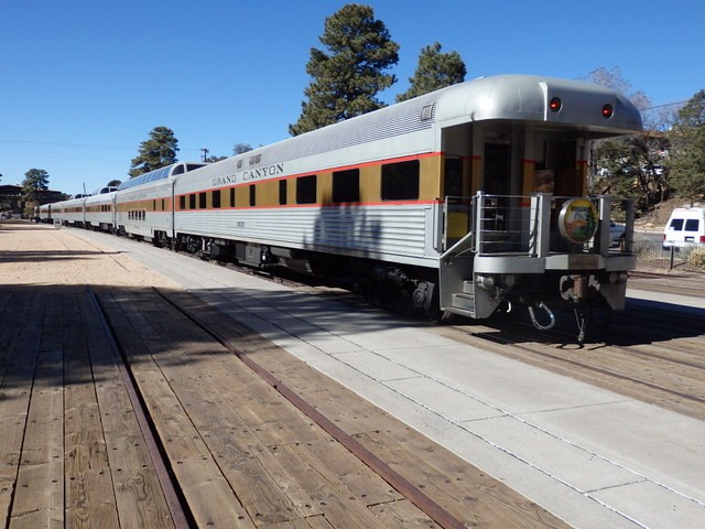 Foto: tren turístico Grand Canyon Railway - Grand Canyon Village (Arizona), Estados Unidos