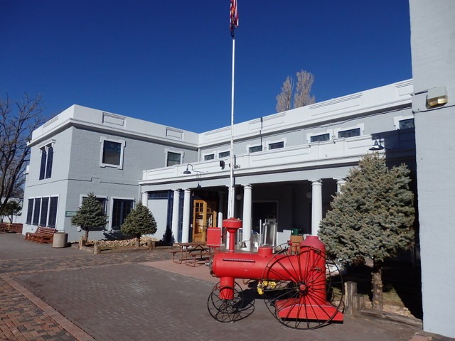 Foto: estación del tren turístico Grand Canyon Railway - Williams (Arizona), Estados Unidos