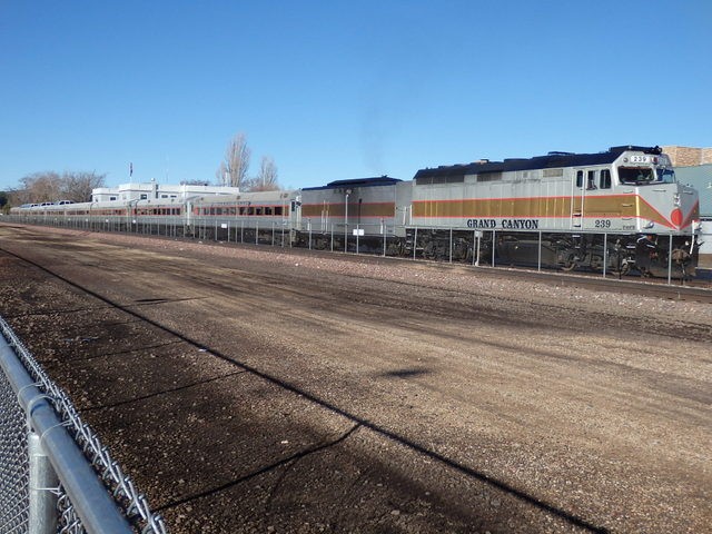 Foto: tren turístico Grand Canyon Railway - Williams (Arizona), Estados Unidos