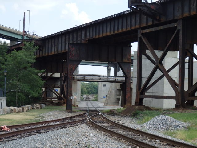 Foto: triple cruce ferroviario, único en el mundo, dicen - Richmond (Virginia), Estados Unidos