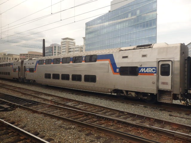 Foto: tren MARC (Maryland Area Regional Commuter) - Washington (Washington, D.C.), Estados Unidos