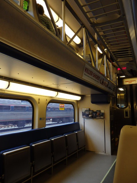 Foto: tren VRE (Virginia Railway Express) - Washington (Washington, D.C.), Estados Unidos