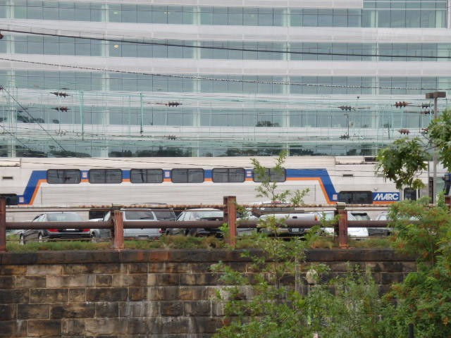 Foto: tren MARC (Maryland Area Regional Commuter) - Washington (Washington, D.C.), Estados Unidos