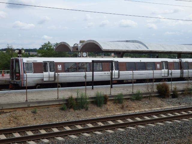 Foto: tren del Metro de Washington - New Carrollton (Maryland), Estados Unidos