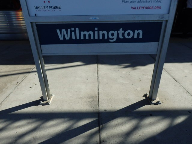 Foto: nomenclador de la estación - Wilmington (Delaware), Estados Unidos