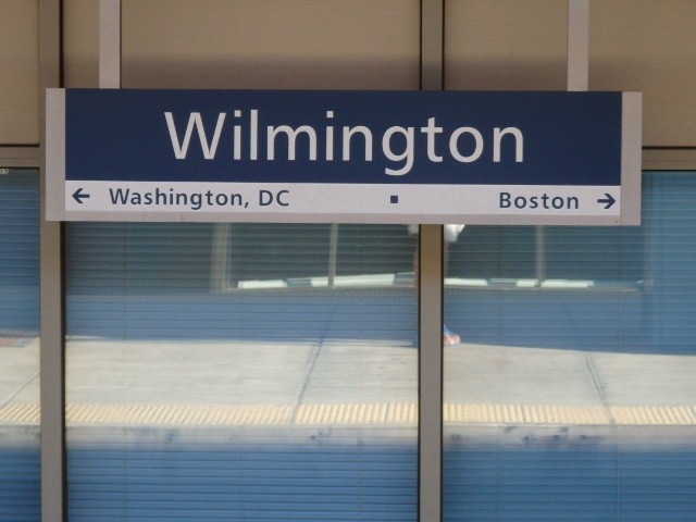 Foto: nomenclador de la estación - Wilmington (Delaware), Estados Unidos