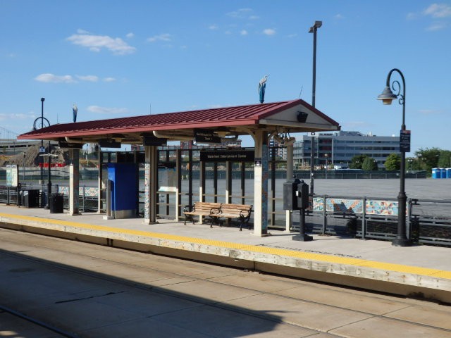 Foto: estación Waterfront Entertainment Center - Camden (New Jersey), Estados Unidos