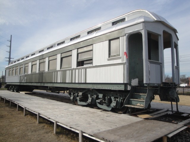 Foto: coche en antigua estación Garland del FC AT&SF - Garland (Texas), Estados Unidos