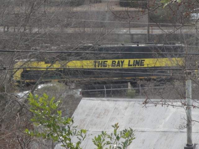 Foto: locomotora de la Bay Line - Little Rock (Arkansas), Estados Unidos