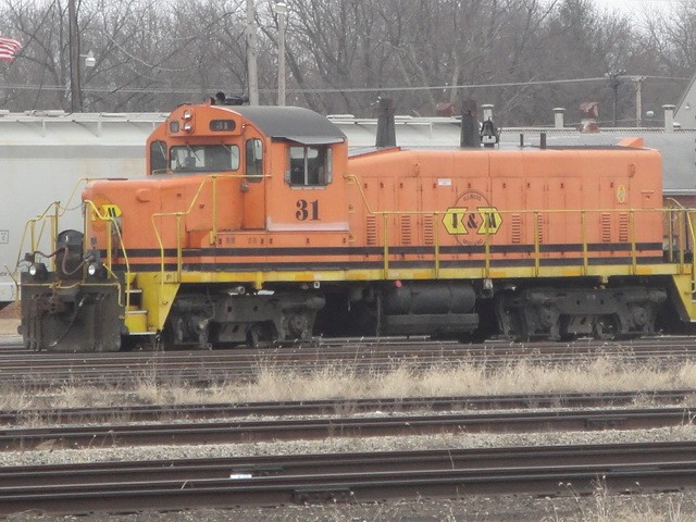 Foto: locomotora del Illinois & Midland Railroad - Springfield (Illinois), Estados Unidos