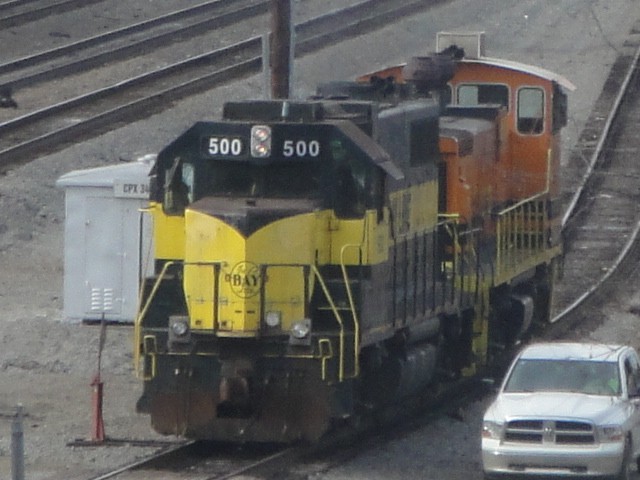 Foto: locomotoras de la Bay Line y el FC Little Rock & Western - Little Rock (Arkansas), Estados Unidos