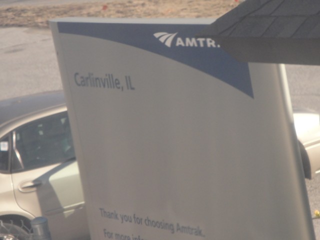 Foto: apeadero de Amtrak - Carlinville (Illinois), Estados Unidos