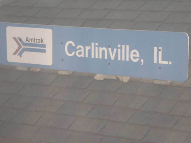 Foto: apeadero de Amtrak - Carlinville (Illinois), Estados Unidos