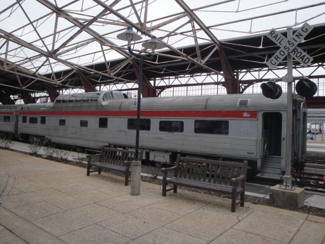 Foto: material rodante en la ex Union Station - Saint Louis (Missouri), Estados Unidos