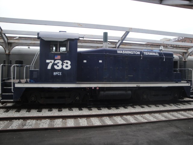 Foto: material rodante en la ex Union Station - Saint Louis (Missouri), Estados Unidos