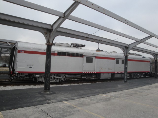 Foto: material rodante en la ex Union Station - Saint Louis (Missouri), Estados Unidos