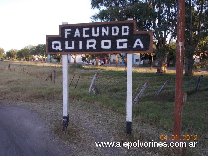 Foto: Estacion Facundo Quiroga - Quiroga (Buenos Aires), Argentina