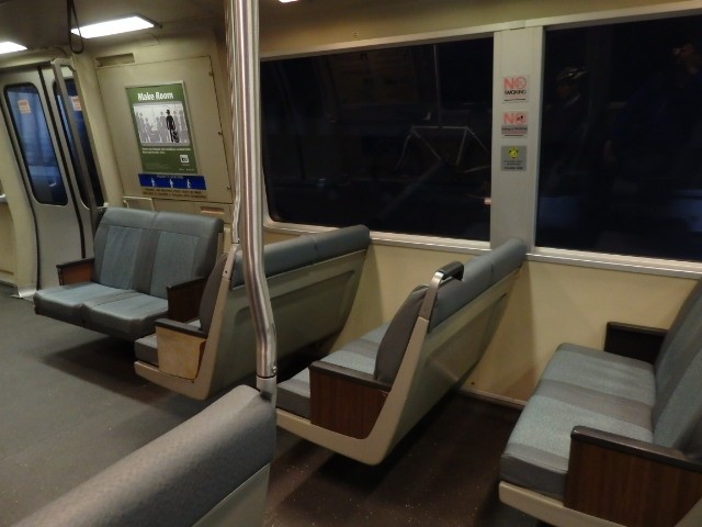 Foto: tren BART - Oakland (California), Estados Unidos