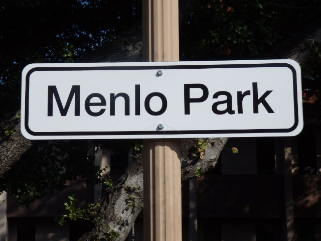 Foto: estación de Caltrain - Menlo Park (California), Estados Unidos