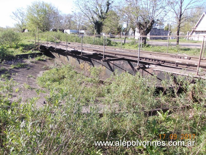 Foto: Estacion Faustino Parera - Mesa Giratoria - Faustino Parera (Entre Ríos), Argentina