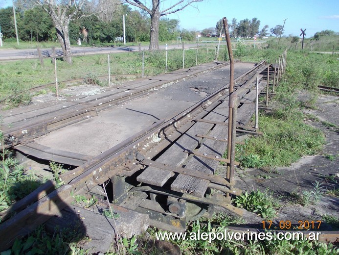 Foto: Estacion Faustino Parera - Mesa Giratoria - Faustino Parera (Entre Ríos), Argentina