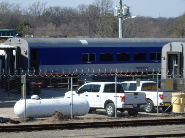 Foto: material rodante del North Carolina Railroad, de propiedad estadual - Raleigh (North Carolina), Estados Unidos