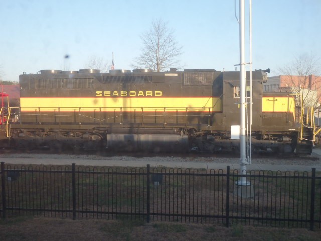 Foto: locomotora del Seaboard Air Line - Hamlet (North Carolina), Estados Unidos