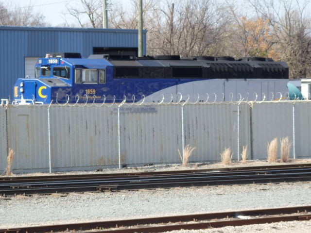 Foto: material rodante del North Carolina Railroad, de propiedad estadual - Raleigh (North Carolina), Estados Unidos