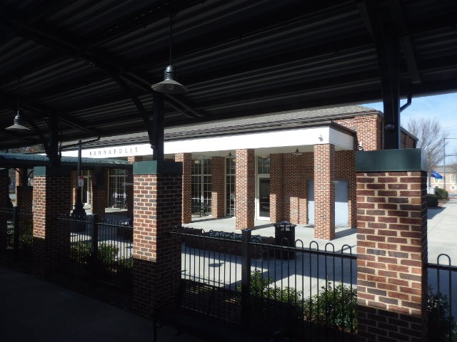 Foto: estación de Amtrak y NCRR - Kannapolis (North Carolina), Estados Unidos