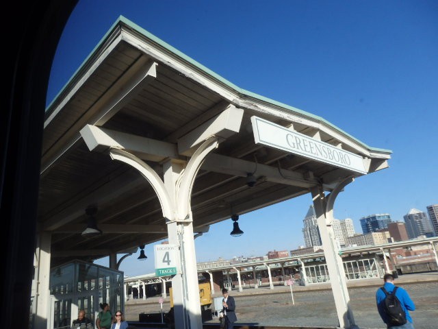 Foto: estación de Amtrak y NCRR - Greensboro (North Carolina), Estados Unidos