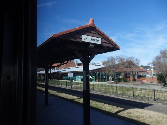 Foto: estación de Amtrak y NCRR - Salisbury (North Carolina), Estados Unidos