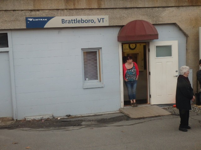 Foto: estación de Amtrak - Brattleboro (Vermont), Estados Unidos