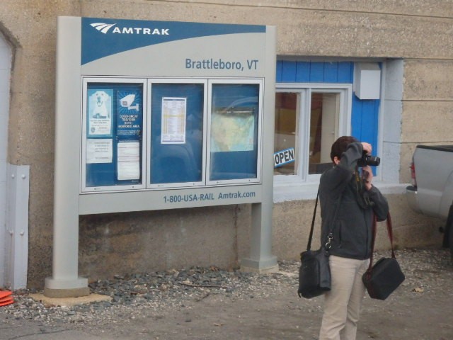 Foto: estación de Amtrak - Brattleboro (Vermont), Estados Unidos