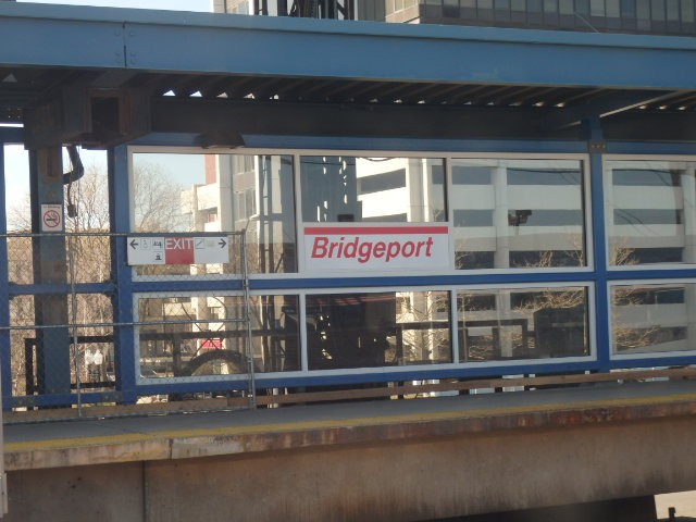 Foto: estación de Metronorth y Amtrak - Bridgeport (Connecticut), Estados Unidos