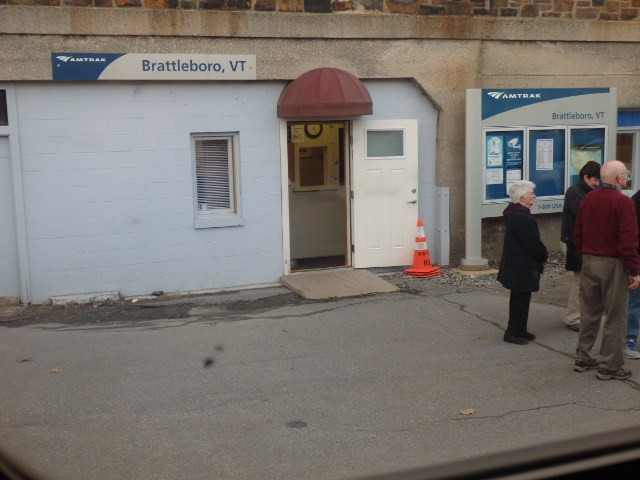 Foto: estación de Amtrak - Brattleboro (Vermont), Estados Unidos