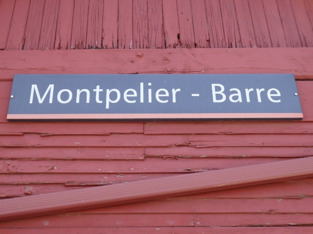 Foto: estación Montpelier-Barre, de Amtrak - Berlin (Vermont), Estados Unidos