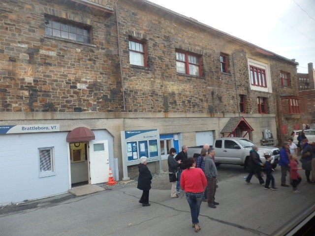 Foto: estación de Amtrak - Brattleboro (Vermont), Estados Unidos