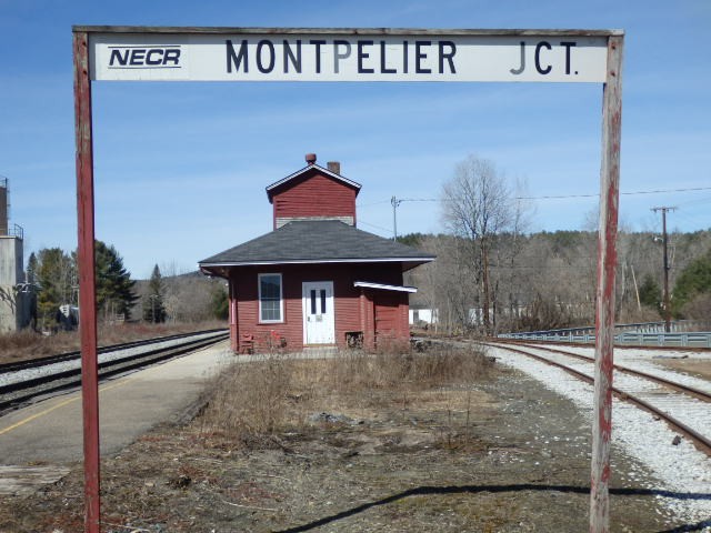 Foto: estación Montpelier-Barre, de Amtrak - Berlin (Vermont), Estados Unidos