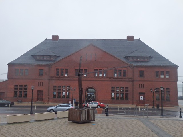 Foto: estación de la Shore Line East y Amtrak - New London (Connecticut), Estados Unidos