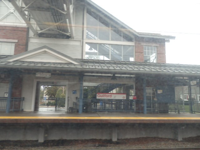 Foto: estación de la Shore Line East - Guilford (Connecticut), Estados Unidos