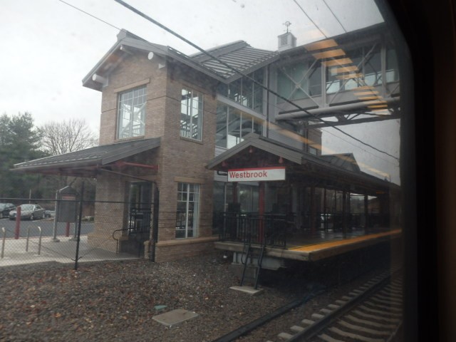 Foto: estación de la Shore Line East - Westbrook (Connecticut), Estados Unidos