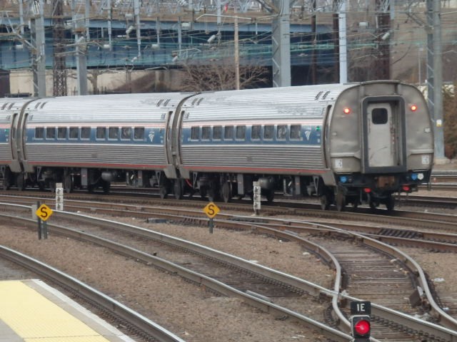 Foto: tren de Amtrak en Union Station - New Haven (Connecticut), Estados Unidos