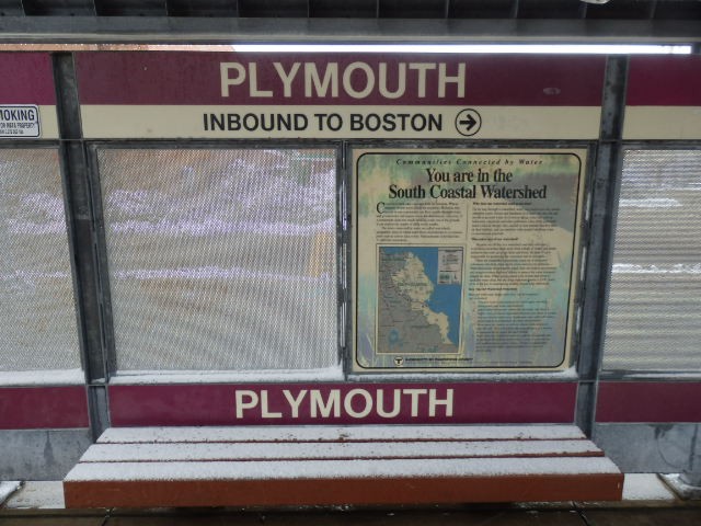 Foto: estación de MBTA - Plymouth (Massachusetts), Estados Unidos