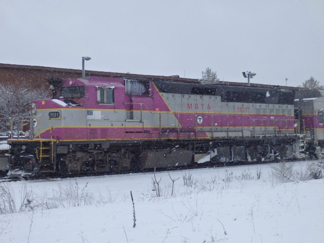 Foto: tren de MBTA - Plymouth (Massachusetts), Estados Unidos