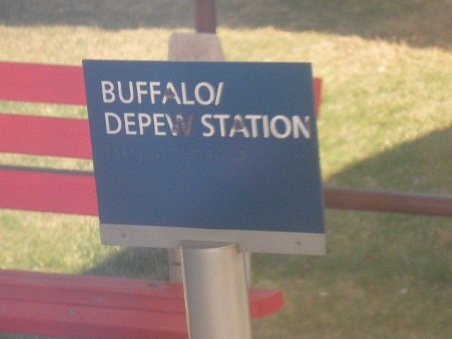 Foto: estación de Amtrak - Depew (New York), Estados Unidos