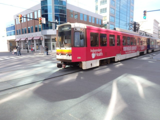 Foto: metrotranvía - Buffalo (New York), Estados Unidos