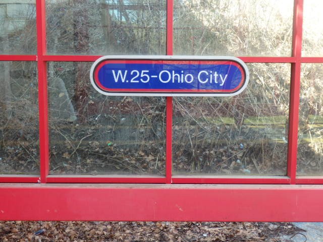 Foto: estación Ohio City del metrotranvía - Cleveland (Ohio), Estados Unidos