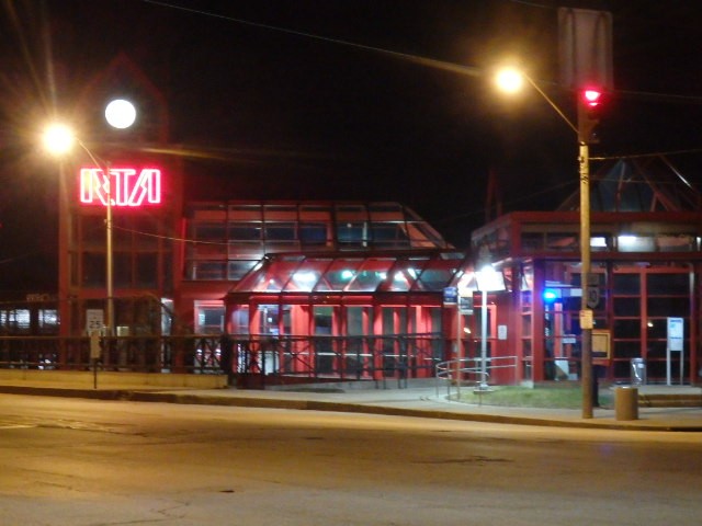 Foto: estación Ohio City del metrotranvía - Cleveland (Ohio), Estados Unidos