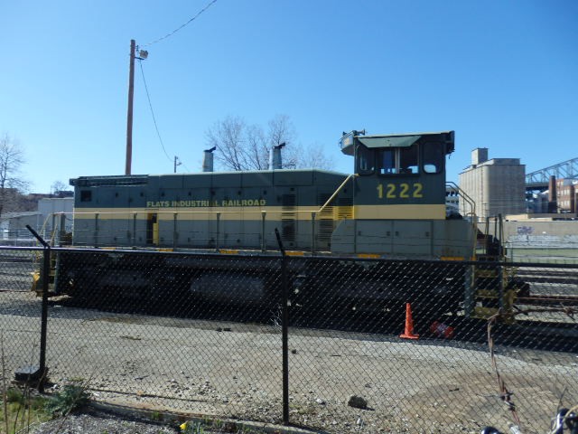 Foto: otra locomotora de un ferrocarril industrial - Cleveland (Ohio), Estados Unidos