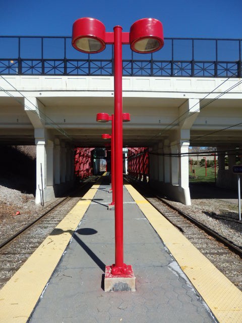 Foto: estación Ohio City del metrotranvía - Cleveland (Ohio), Estados Unidos